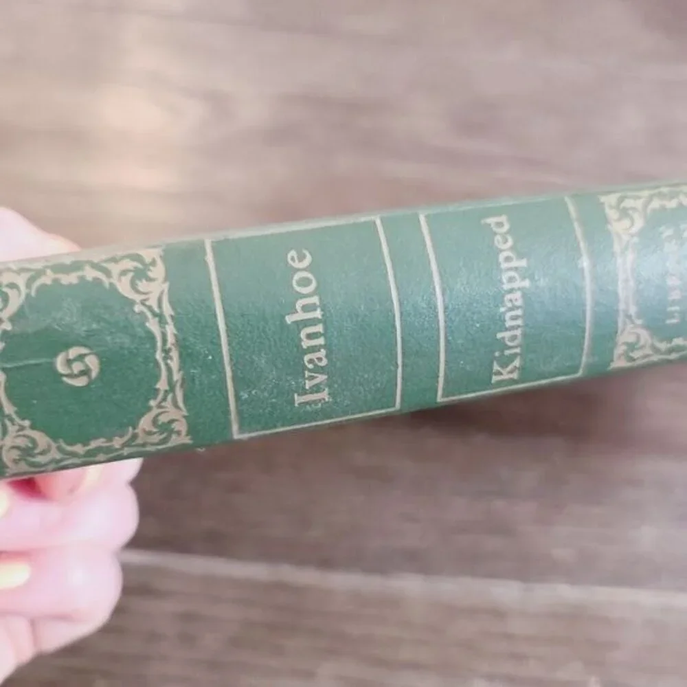 Vintage 1940s Kidnapped by Sir Walter Scott Hardcover Historical Romance Book